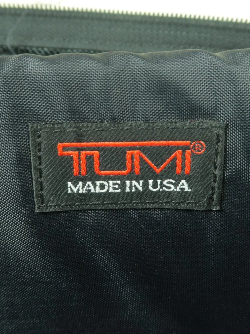 Vintage 90s Tumi Alpha Ballistic Nylon Messenger Bag Black Laptop